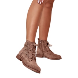 Botki Model S.Barski HY66-136 Brown - Step in style brązowe