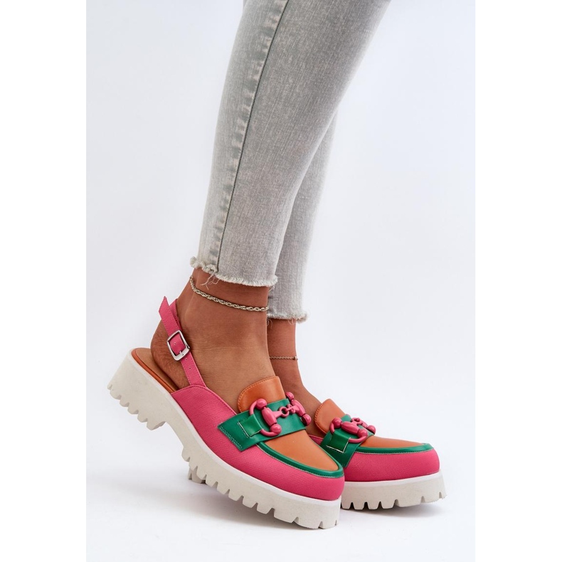 Sandały Model Da MR38-656 Orange - Step in style pomarańczowe