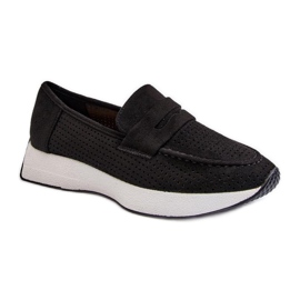 Mokasyny Model Inesqua 22-325 Black - Step in style czarne