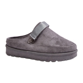 Kapcie Model Azida YY-12 Grey - Step in style szare