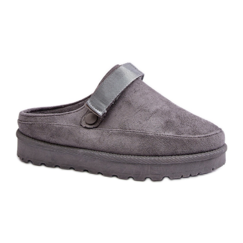 Kapcie Model Azida YY-12 Grey - Step in style szare