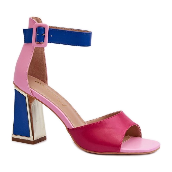Sandały Model Rosazara 24SD35-6815 pink - Step in style różowe