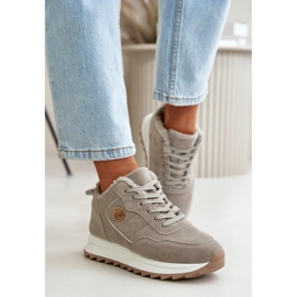 Buty Sportowe Model Adite TL233-26 Grey - Step in style szare