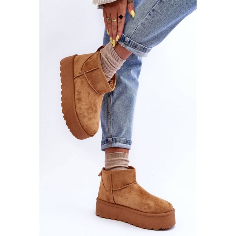 Śniegowce Model Corcoran 2818 Brown - Step in style brązowe