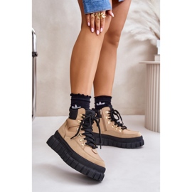 Botki Model Jelenia 24BT26-7928 Brown - Step in style brązowe