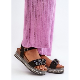 Sandały Model S.Barski HY056 Black - Step in style czarne