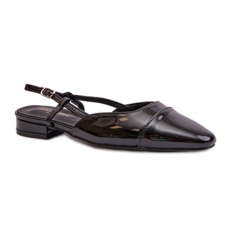Baleriny Model Kairael YK-03 Black - Step in style czarne