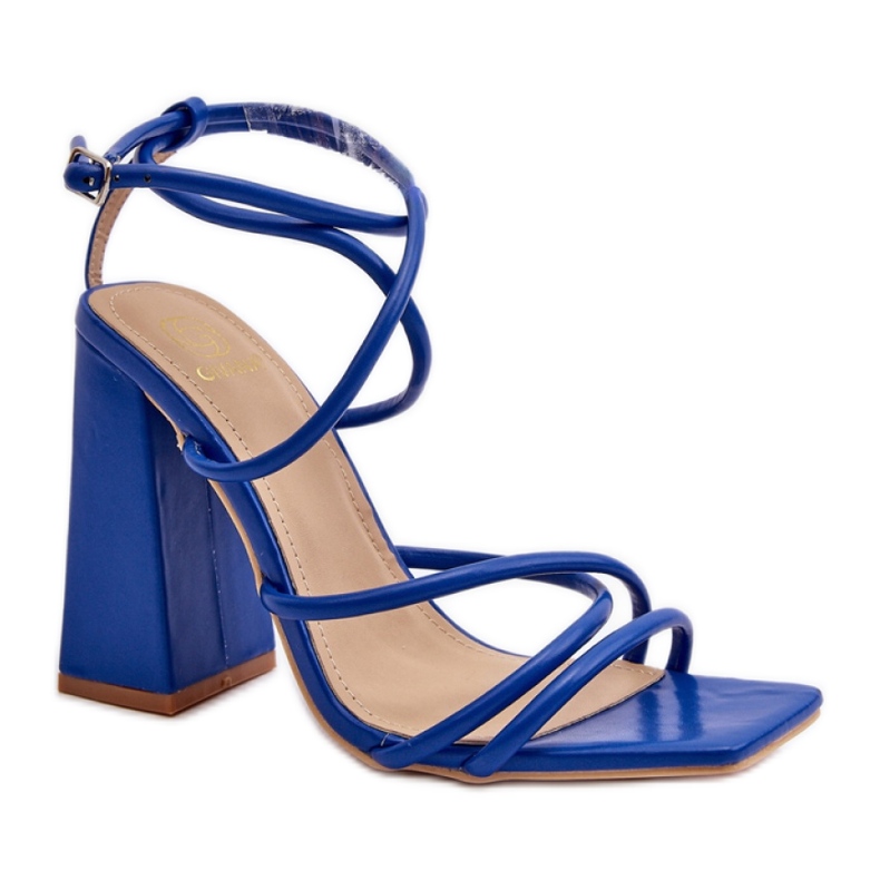 Sandały Model Josette FY2125-3 Blue - Step in style niebieskie