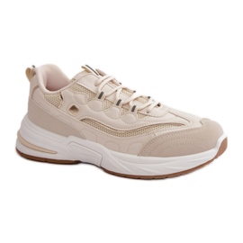 Buty Sportowe Model Verilisse LG911 Beige - Step in style beżowy