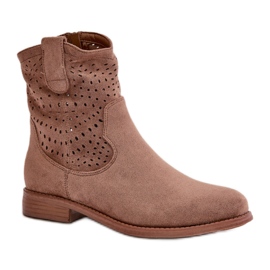 Botki Model S.Barski HY42-135 Brown - Step in style brązowe