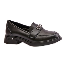 Mokasyny Model Vinceza 58409 Black Skóra - Step in style czarne