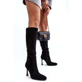 Kozaki Model Isot C-326 Black - Step in style czarne