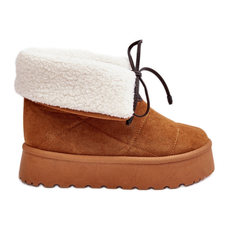 Śniegowce Model Olimuka VL212P Camel - Step in style brązowe