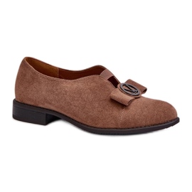 Półbuty Model Hadiena ASA142-56 Brown - Step in style brązowe