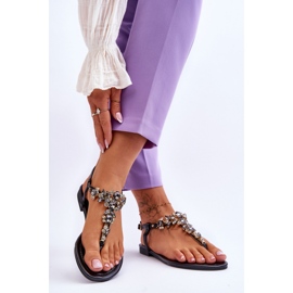 Sandały Model Lenisa H8-291 Black - Step in style czarne