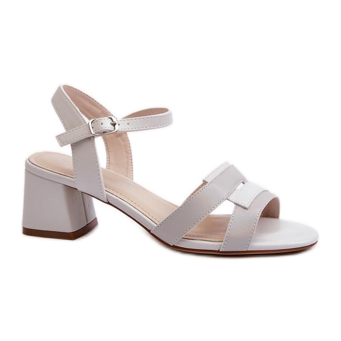 Sandały Model Sergio Leone SK894 Grey - Step in style szare