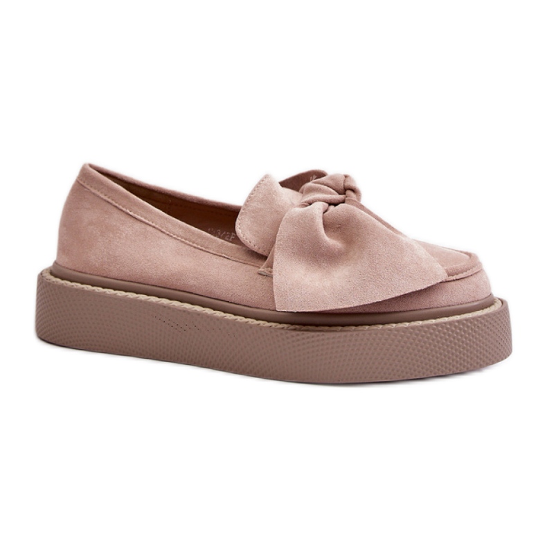 Mokasyny Model Naivine JH372 Powder Pink - Step in style różowe