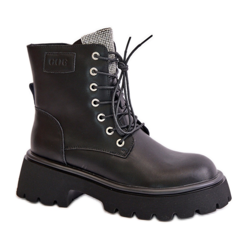 Workery Model Goe OO2N4125 Black - Step in style czarne