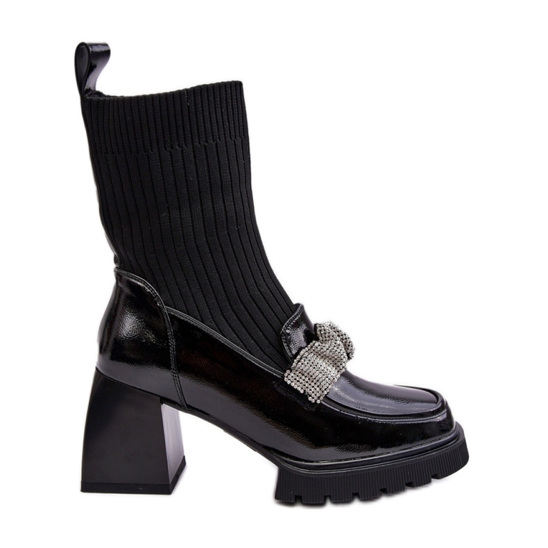 Botki Model Da MR870-41 Black - Step in style czarne
