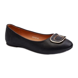 Baleriny Model Enicoria 9988-72 Black - Step in style czarne