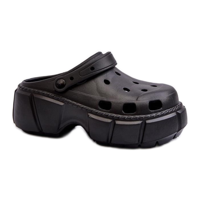 Sandał Klapki Model Witima D205 Black - Step in style czarne