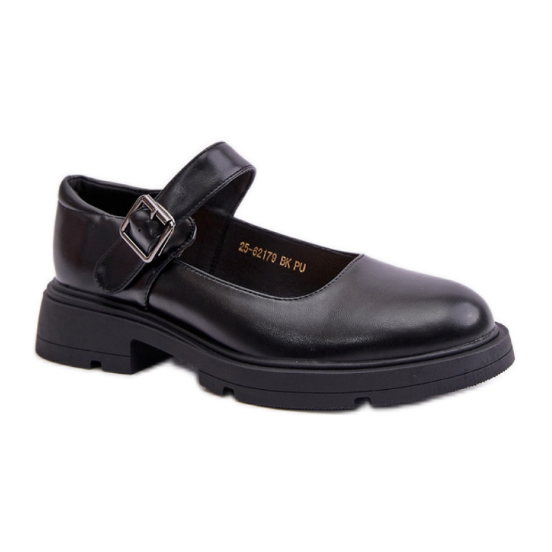 Półbuty Model Vinceza 62179 Black Skóra - Step in style czarne