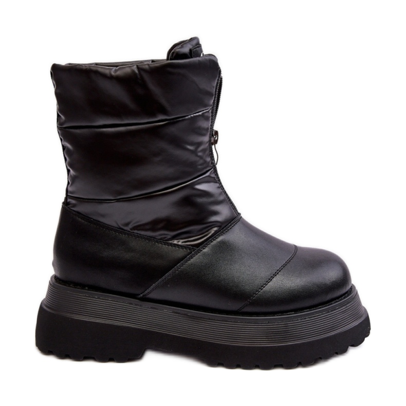 Śniegowce Model Goe MM2N4078 Black - Step in style czarne