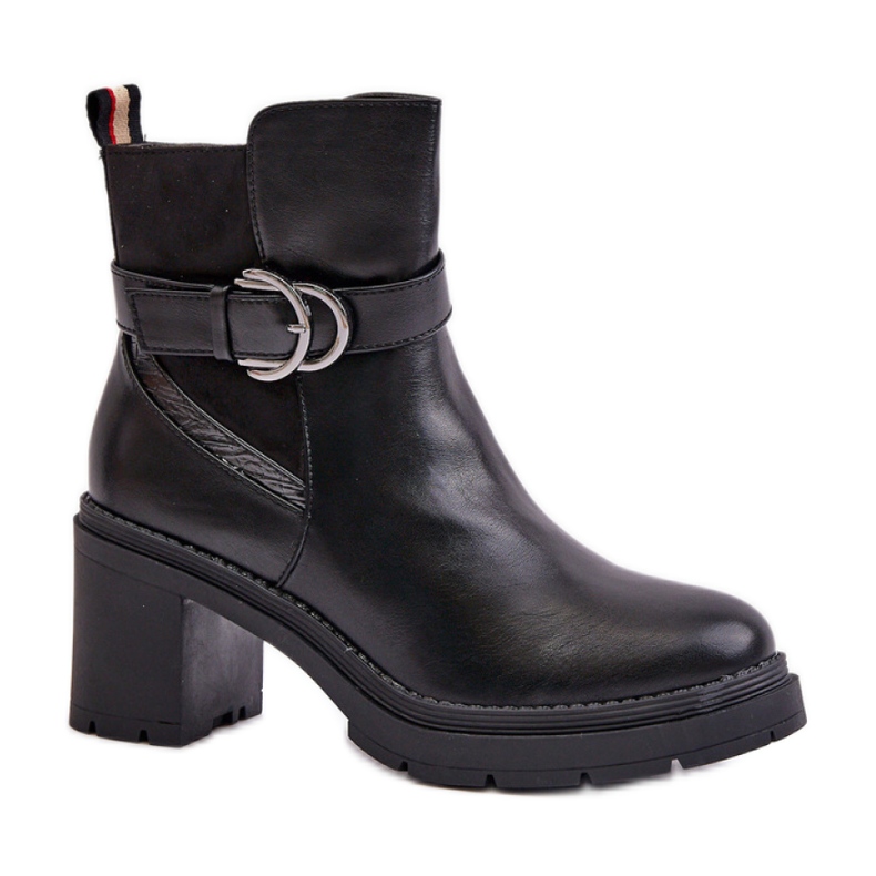 Botki Model Inabelle M767 Black - Step in style czarne
