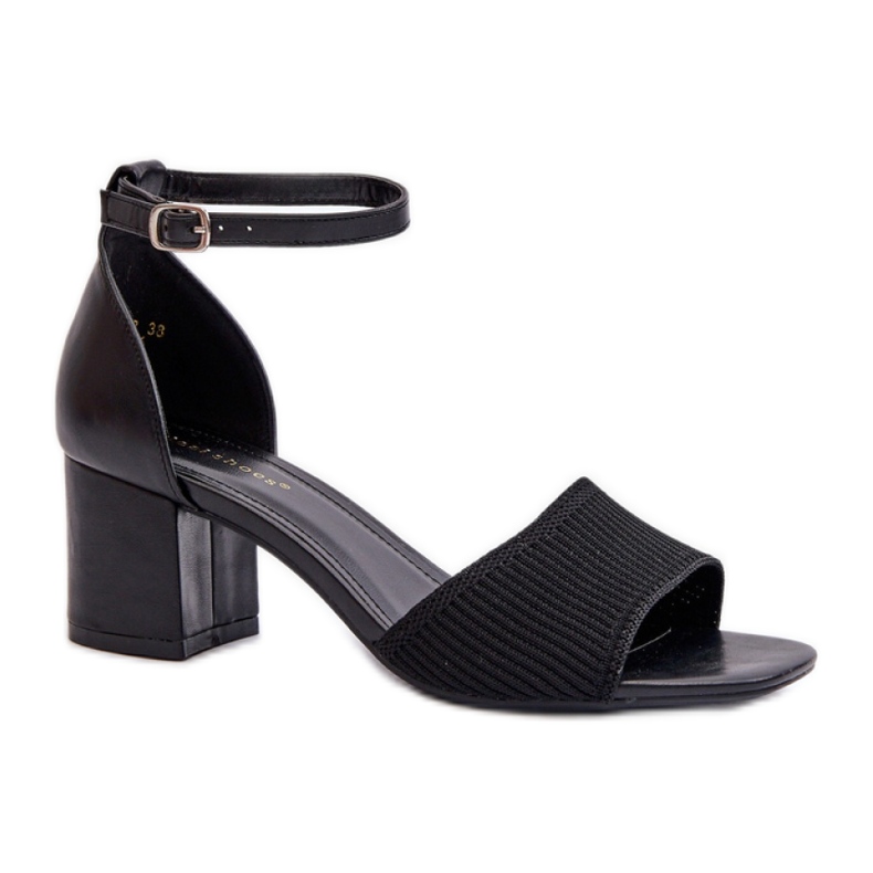 Sandały Model Desvia 8738 Black - Step in style czarne
