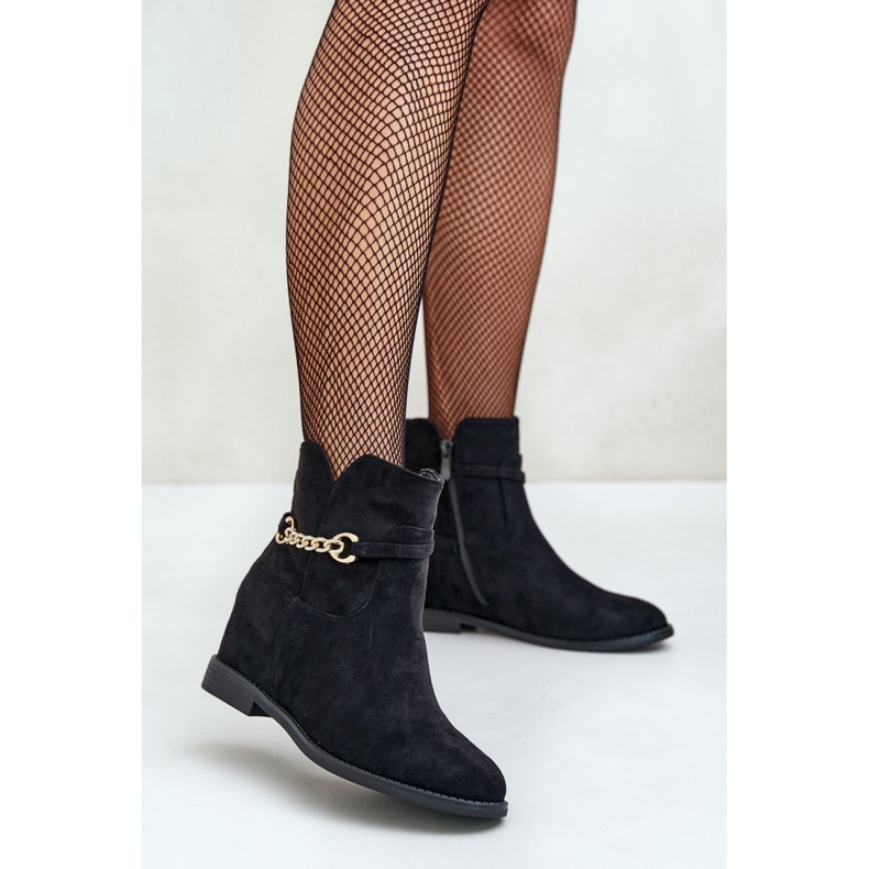 Botki Model Ofcorna MS2097 Back - Step in style czarne