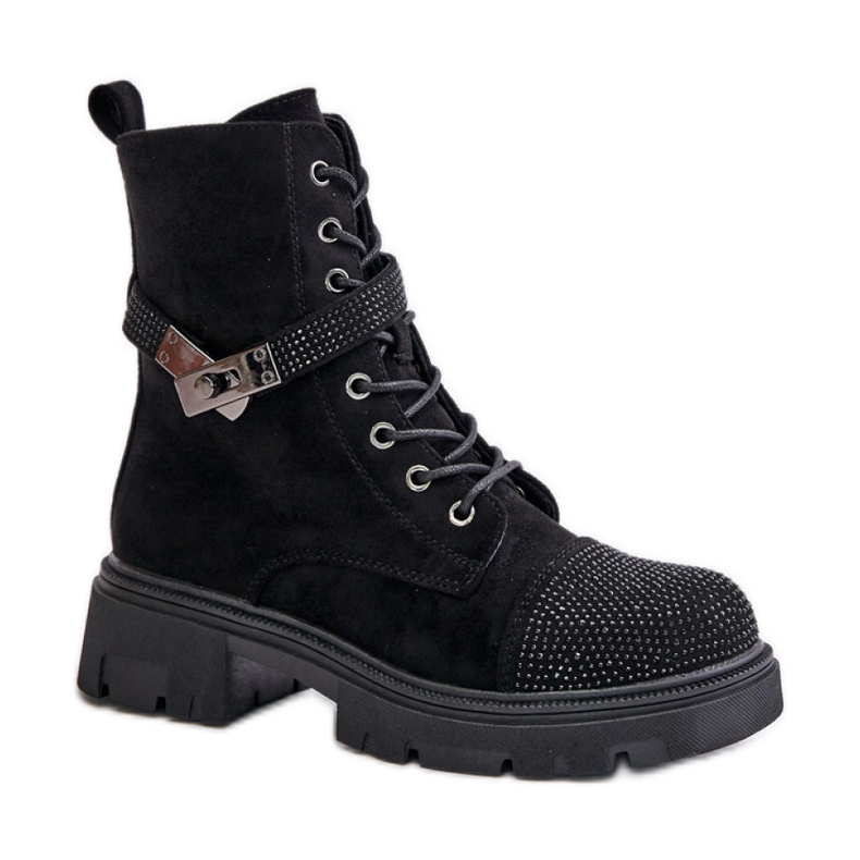 Workery Model S.Barski HY42-281 Black - Step in style czarne