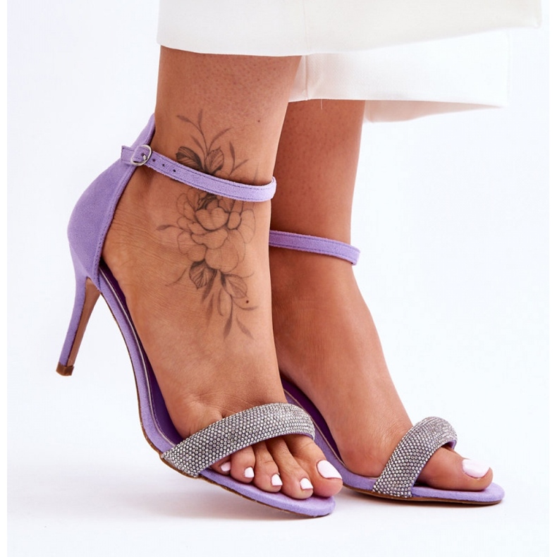 Sandały Model Moments LY-9268-3 Violet - Step in style fioletowe