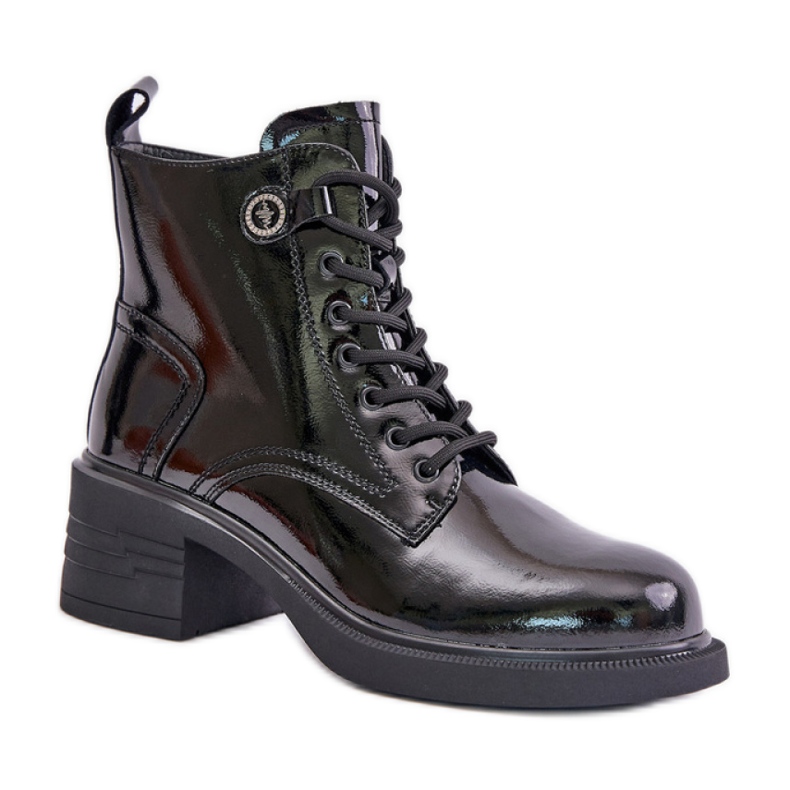 Botki Model Da JC42-78 Black - Step in style czarne