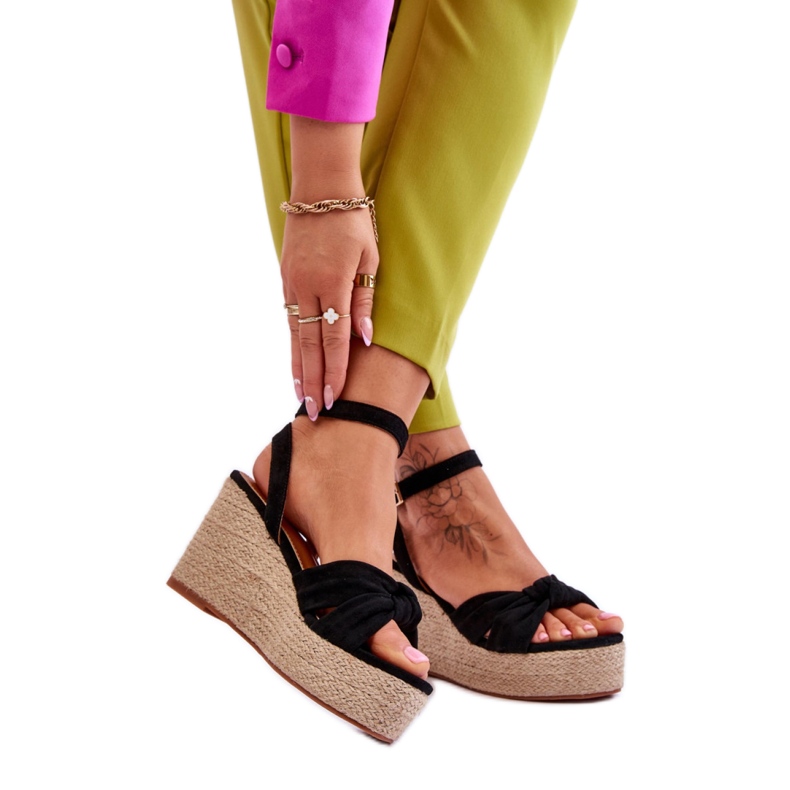 Sandały Model Kendall FL-028-SC-1 Black - Step in style czarne