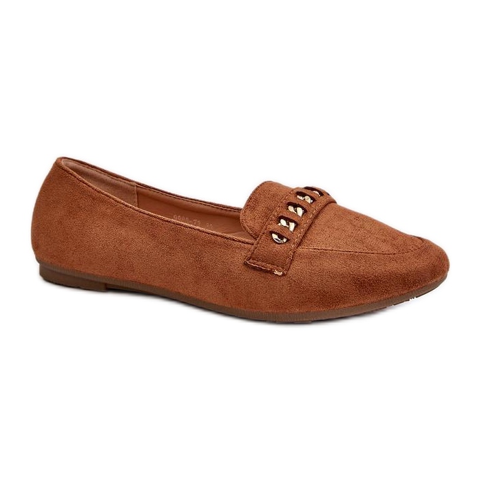 Mokasyny Model Aredilla 9988-73 camel - Step in style brązowe
