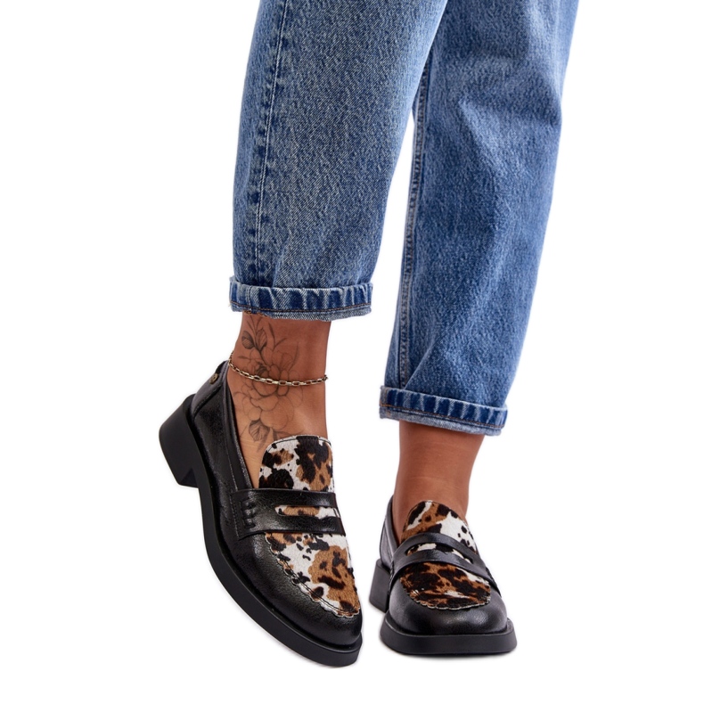 Półbuty Model Maciejka 06250-01/00-1 Black - Step in style czarne