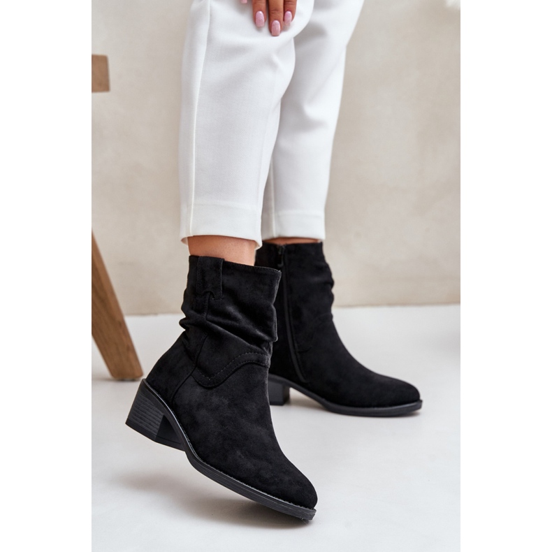 Botki Model Zinanya 1249 Black - Step in style czarne