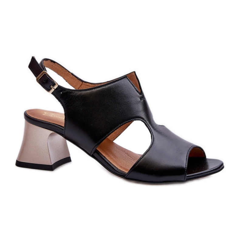 Sandały Model Maciejka 06566-01 Black - Step in style czarne