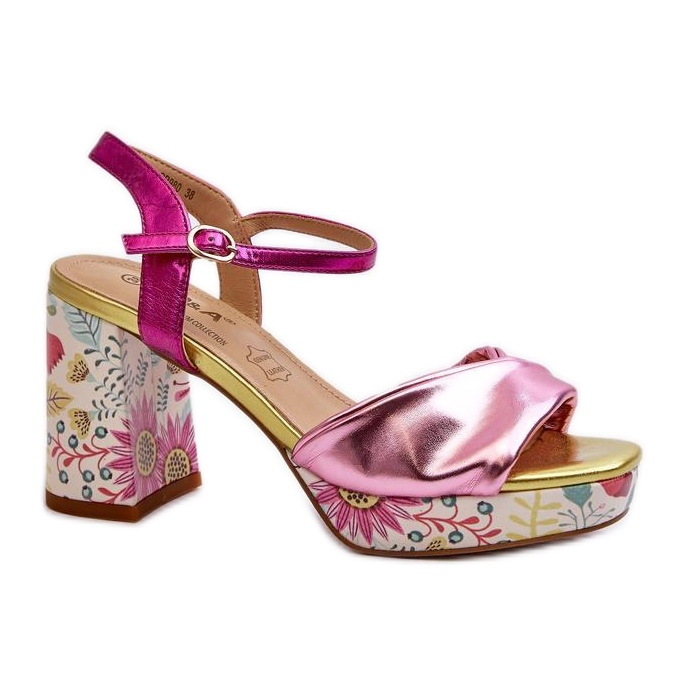 Sandały Model Da CR980 Pink - Step in style różowe