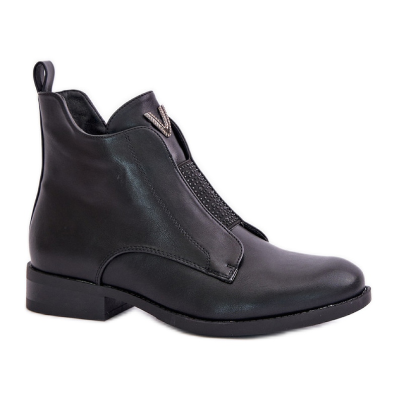 Botki Model S.Barski HY42-119 Black - Step in style czarne