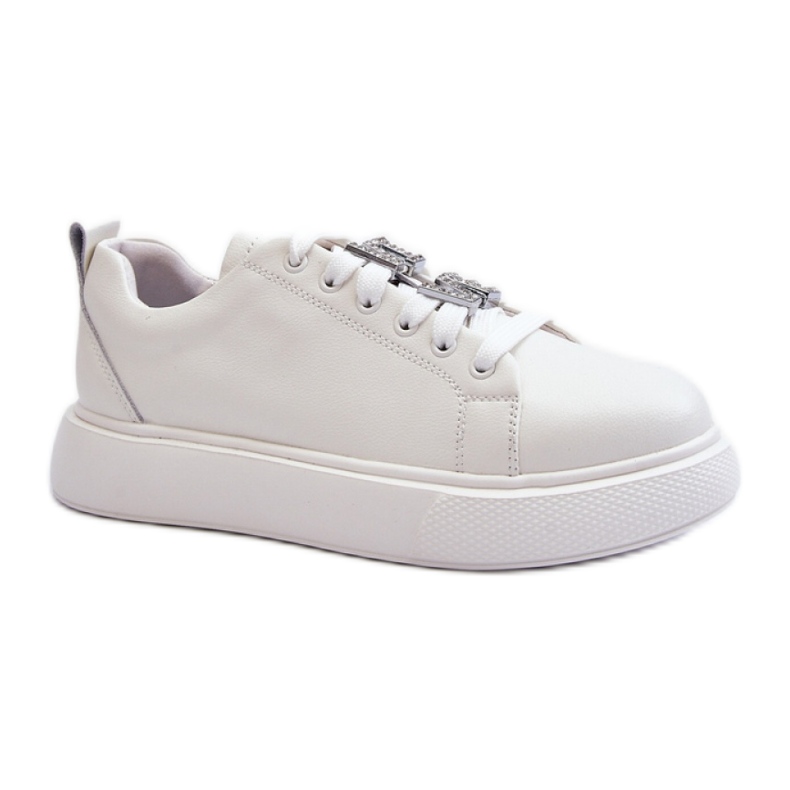 Buty Sportowe Model Dysuria 72300 White - Step in style białe
