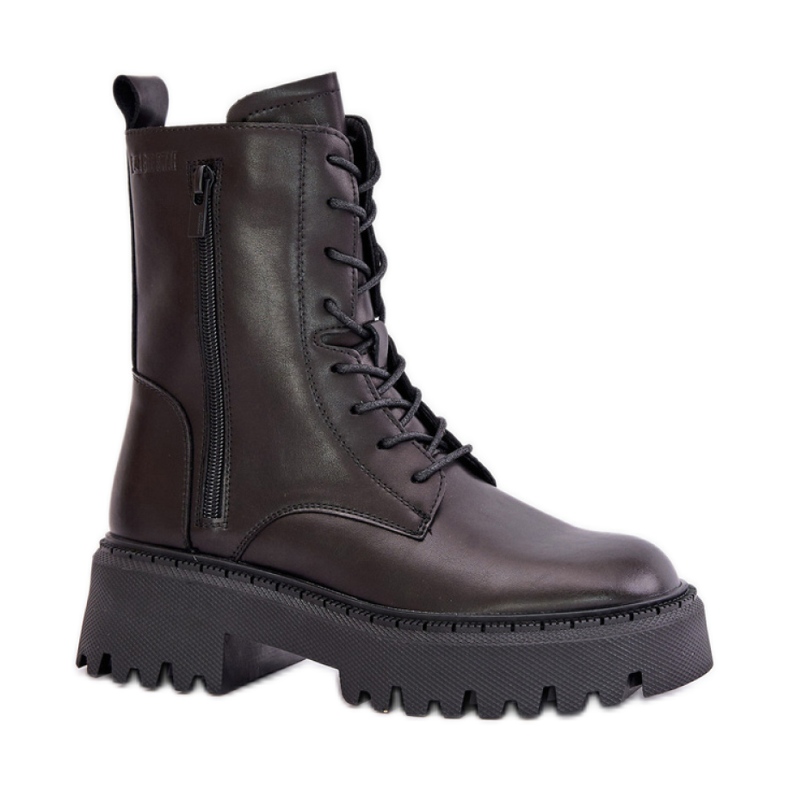 Workery Model Big Star OO274A387 Black - Step in style czarne
