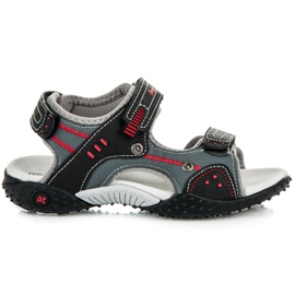 American Club Sandałki Dla Chłopca czarne