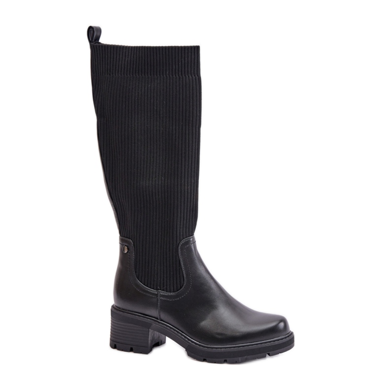 Kozaki Model Vaimi CHC327 Black - Step in style czarne