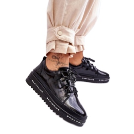 Buty Sportowe S.Barski LR592B Black czarne