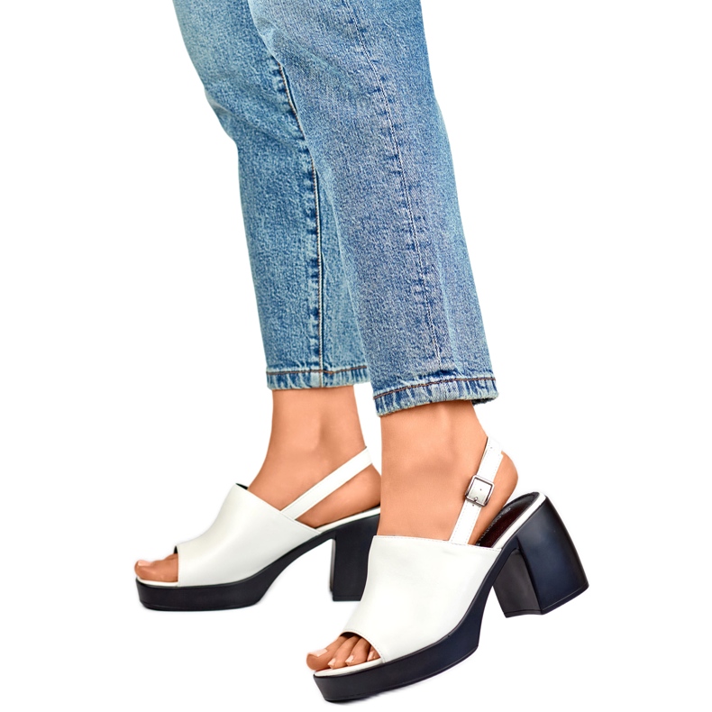 Sandały Model GD-FL1630W White białe