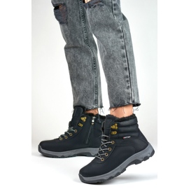 Buty Trekkingowe Model 1696-1B Black - PRIMO czarne