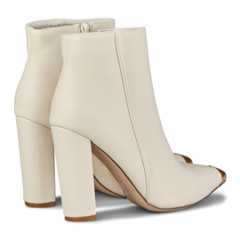 Botki Model MS2055BE Beige - PRIMO beżowy