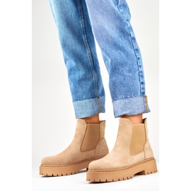 Sztyblety Model HB-170KH Beige - PRIMO beżowy