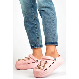 Sandał Klapki Model PT-1P Pink - PRIMO różowe